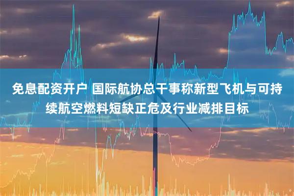 免息配资开户 国际航协总干事称新型飞机与可持续航空燃料短缺正危及行业减排目标